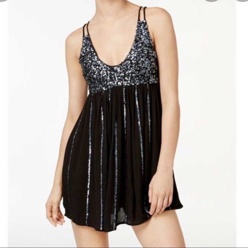 free people party girl mini dress